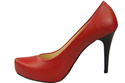 Damen Footwear Rot Stiletto Pumps Naturleder 205 ElitaBut