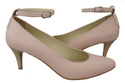 Damenschuhe Pumps Rosa Puder Naturleder 997 ElitaBut