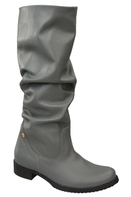 Schuhe Damenstiefel Stiefel, Naturleder 123 Popiel ElitaBut