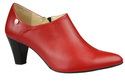 Damenstiefeletten, Naturleder, Rot 864 ElitaBut