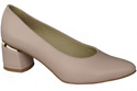 Damenschuhe Pumps Rosa Puder Naturleder 143 ElitaBut