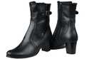 Damenstiefel, Warm, Naturleder, Schwarz 882 Z ElitaBut