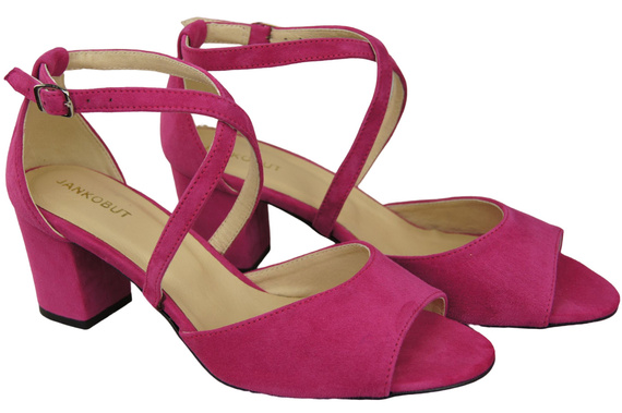 Damenschuhe Sandalen Lila Naturleder Wildleder 111 ElitaBut