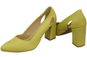 Damenschuhe Zitronenpumps, Naturleder 184 ElitaBut