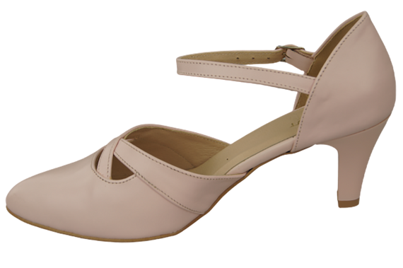 Damenschuhe Sandalen Rosa Puder Naturleder 151 ElitaBut