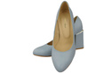 Damenschuhe Pumps Hellblau Naturleder 179 ElitaBut
