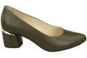 Damenschuhe Olivenpumps, Naturleder 143 ElitaBut