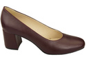 Damenschuhe Pumps Naturleder 171 Burgund ElitaBut