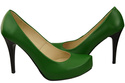 Damen Footwear Grün Stiletto Pumps Naturleder 205 ElitaBut
