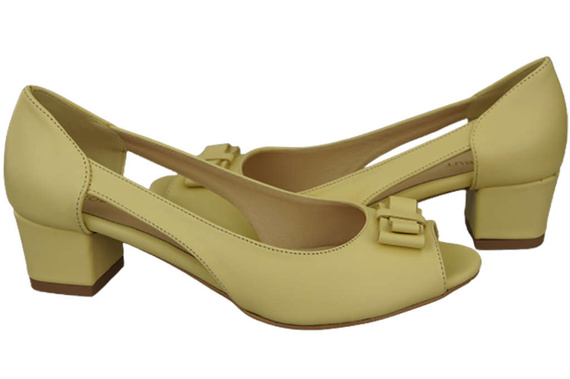 Damenschuhe Bananensandalen Naturleder 145 ElitaBut