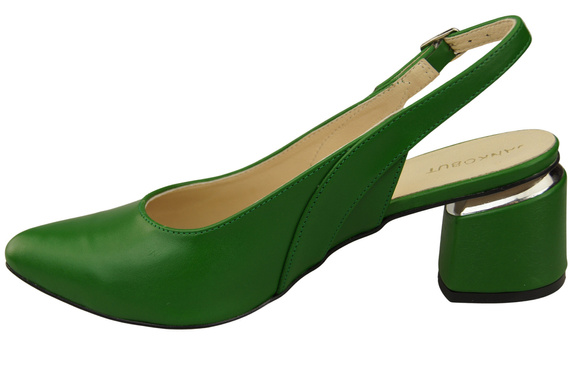 Damenschuhe Sandalen Grün Naturleder 196 ElitaBut