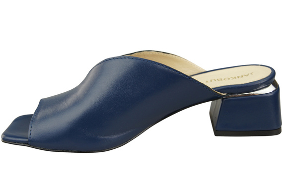 Damen Schuhe Absätze Flip Flops Marineblau Naturleder 210 ElitaBut