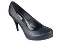 Damenschuhe Pumps, Naturleder, Marineblau 644 ElitaBut