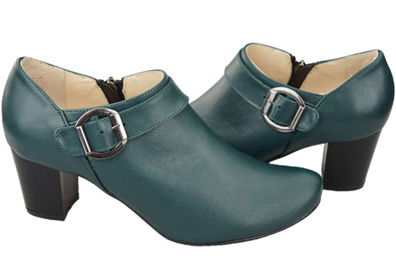 Schuhe Damenschuhe, Naturleder, Malachit 826 ElitaBut