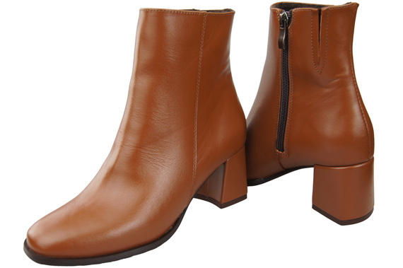 Damenstiefel Braun für Winter Naturleder 214 Z ElitaBut