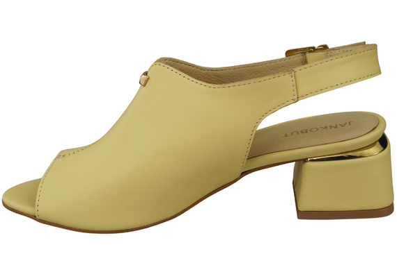 Damenschuhe Sandalen Banana Goldschnalle Naturleder 198 ElitaBut