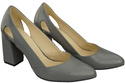 Damenschuhe Pumps Grau Naturleder 184 ElitaBut