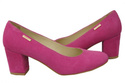 Damenschuhe Pumps Fuchsia Naturleder Wildleder 125 ElitaBut