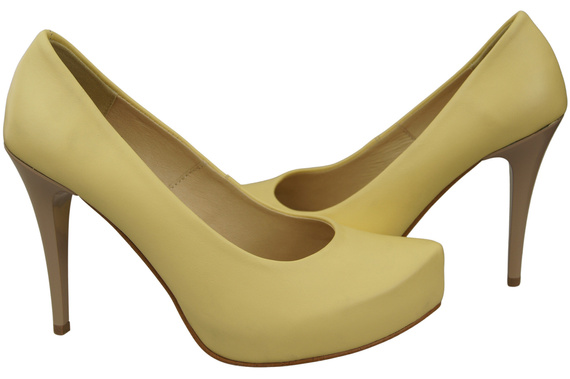 Damen Footwear Banane Stiletto Pumps Naturleder 205 ElitaBut
