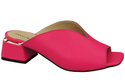 Damen Schuhe Absätze Flip Flops Neon Rosa Naturleder 210 ElitaBut