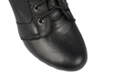 Damenschuhe Stiefeletten, Naturleder, Schwarz 1012 ElitaBut