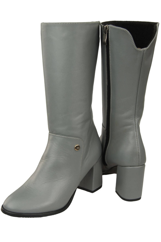 Footwear Damen-Halbstiefel, Naturleder, Grau 189 ElitaBut