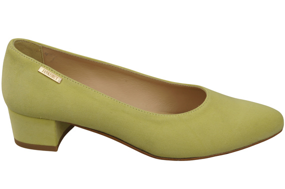 Bequeme Damen-Schuhe Banane aus echtem Veloursleder 220 Z ElitaBut