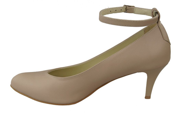 Damenschuhe Cappuccino Lico Pumps, Naturleder 997 ElitaBut