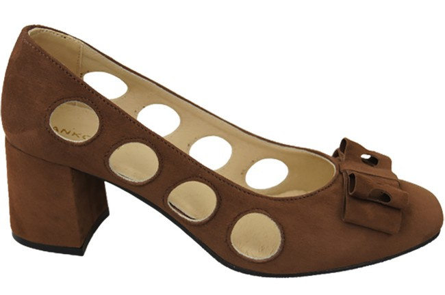 Damenschuhe Pumps Braun Natürliches Wildleder 182 ElitaBut