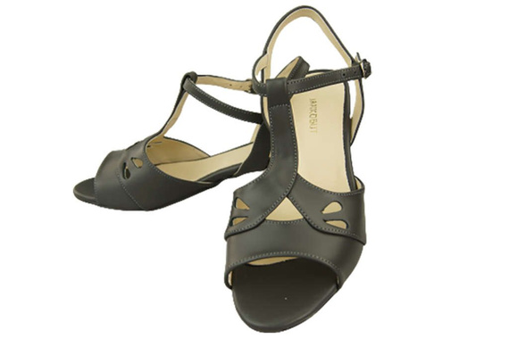 Damenschuhe Graphite Sandalen, Naturleder 169 ElitaBut