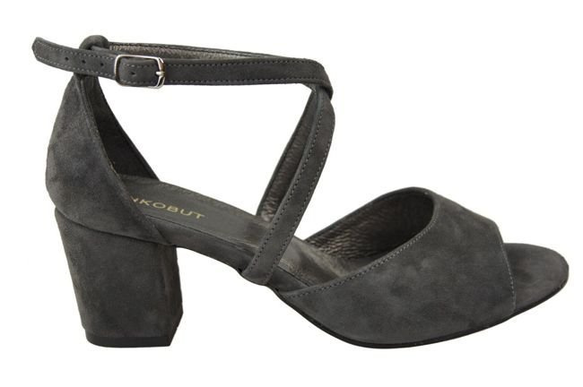 Damenschuhe Graphitsandalen, Naturleder, Wildleder 111 ElitaBut