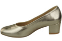 Damenschuhe Pumps Naturleder 172 Gold ElitaBut