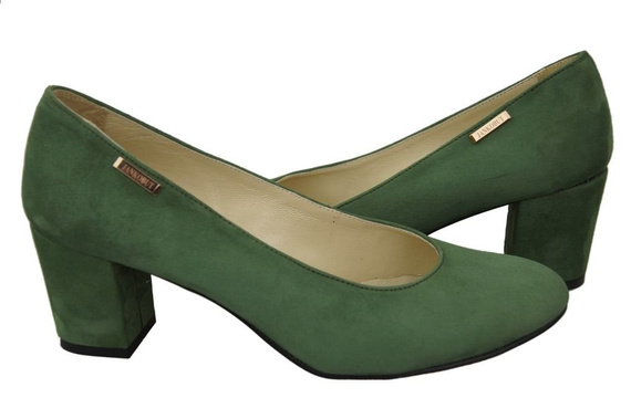 Damenschuhe Flaschenpumps Naturleder Wildleder 125 ElitaBut