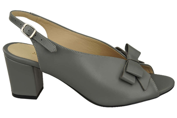 Damenschuhe Sandalen Graues Naturnarbenleder 148 L ElitaBut