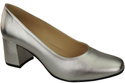 Damenschuhe Pumps Naturleder 171 Silber ElitaBut