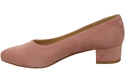 Bequeme Damen-Schuhe Bonbonrosa aus echtem Veloursleder 220 Z ElitaBut