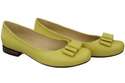 Damen Ballerinas Naturleder Lemon 702 ElitaBut