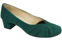 Damenschuhe Pumps aus natürlichem Wildleder Malachite 786 von ElitaBut