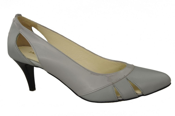 Damenschuhe Pumps Grau Naturleder 995 ElitaBut