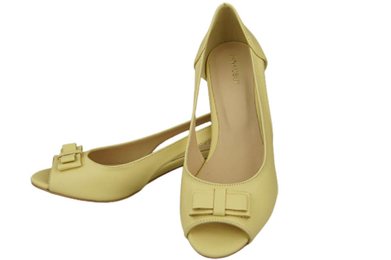 Damenschuhe Bananensandalen Naturleder 145 ElitaBut