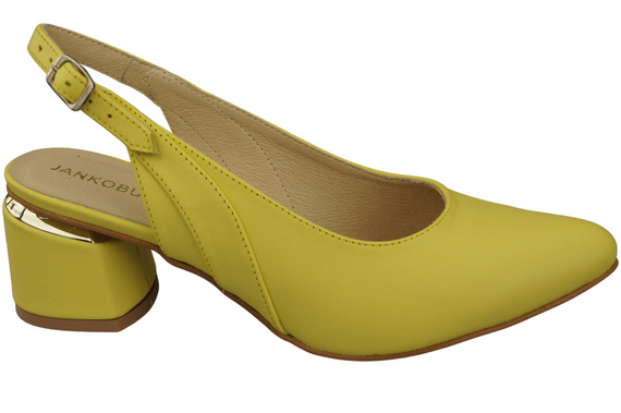 Damenschuhe Zitronensandalen, Naturleder 196 ElitaBut