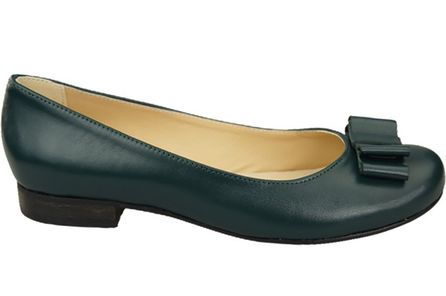 Damen Ballerinas Naturleder Malachit 702 ElitaBut