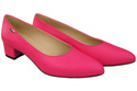 Damen Pumps Neon Rosa mit niedrigem Absatz zeitlose Eleganz und Komfort 220 ElitaBut