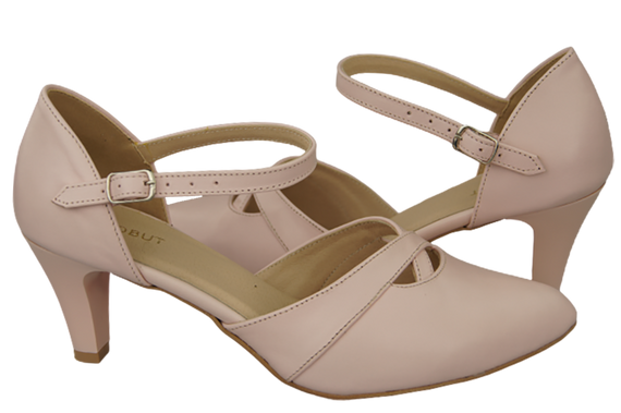 Damenschuhe Sandalen Rosa Puder Naturleder 151 ElitaBut