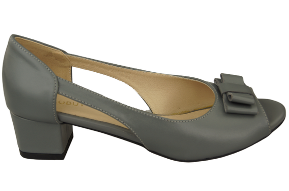 Damenschuhe Sandalen Grau Naturleder 145 ElitaBut