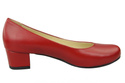 Damenschuhe Pumps Naturleder 116 Rot ElitaBut