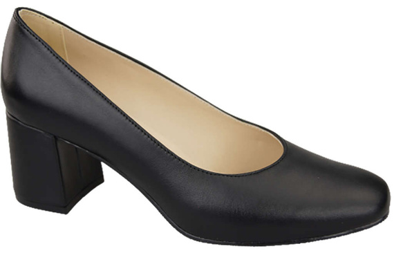 Damenschuhe Pumps Naturleder 171 Schwarz ElitaBut