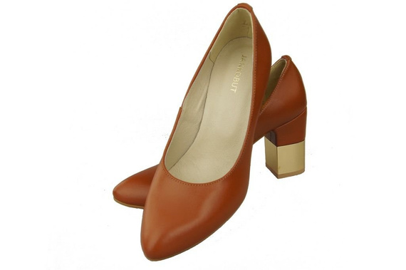 Damenschuhe Rote Pumps, Naturleder 144 ElitaBut