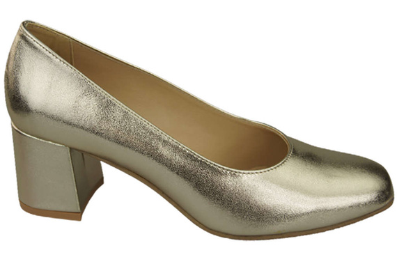 Damenschuhe Pumps Naturleder 171 Gold ElitaBut