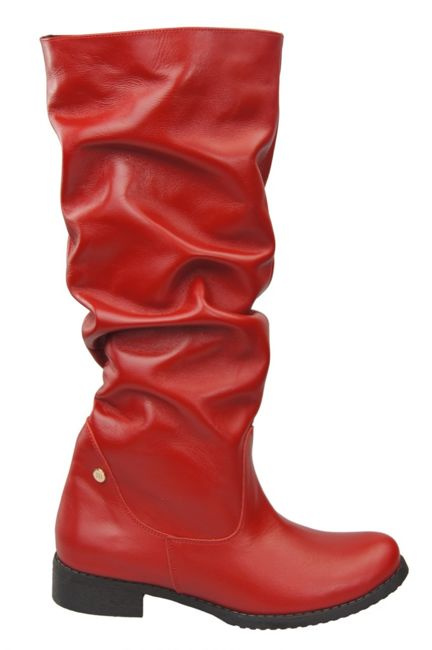 Schuhe Damenstiefel, Stiefel, Naturleder 123 Red ElitaBut